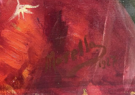 Image 1 of Federico Morello, 1927, Öl auf Leinwand, Palermo, Italien