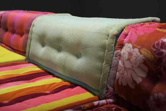 Image 1 of Mah-Jong-Sofa aus dem Stoff "Kenzo Takada" von Hans Hopfer für Roche Bobois Frankreich