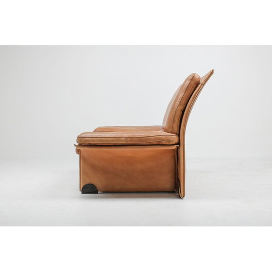 Image 1 of Paar Vintage-Sessel aus Kamelleder von Titiana Ammannati und Giampiero Vitelli für Brunati, 1970