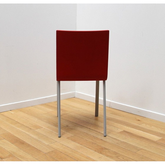 Image 1 of Vintage ".03" Stühle aus rotem Kunststoff und Metall von Martin Van Severen für Vitra