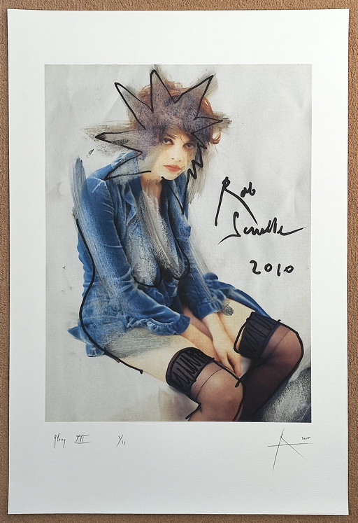 Rob Scholte - Glossy, Piezographie (groß)