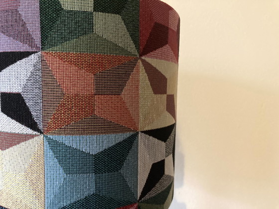 Image 1 of Val Saint Lambert Tischlampe mit neuem handgefertigten Schirm