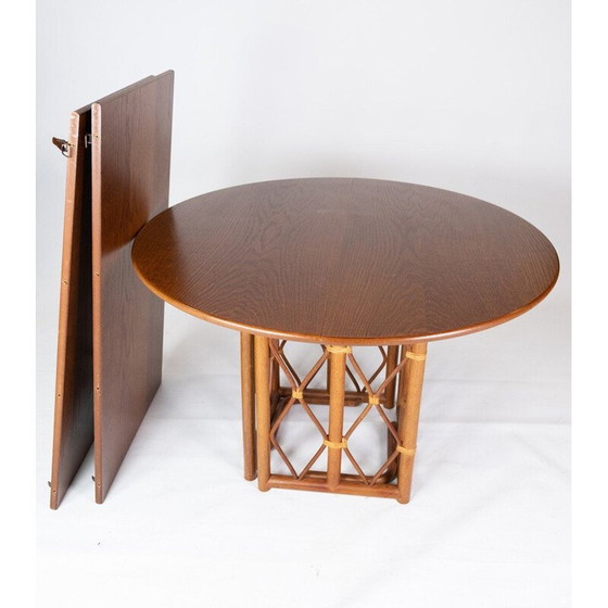 Image 1 of Vintage Eiche Tisch mit 2 Erweiterungen Dänemark 1960s