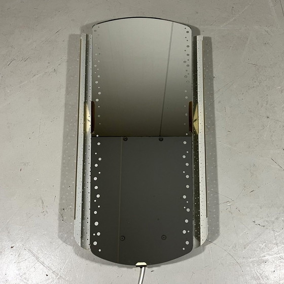 Image 1 of Ernest Igl Beleuchteter Spiegel für Hillebrand Deutschland 1950'S