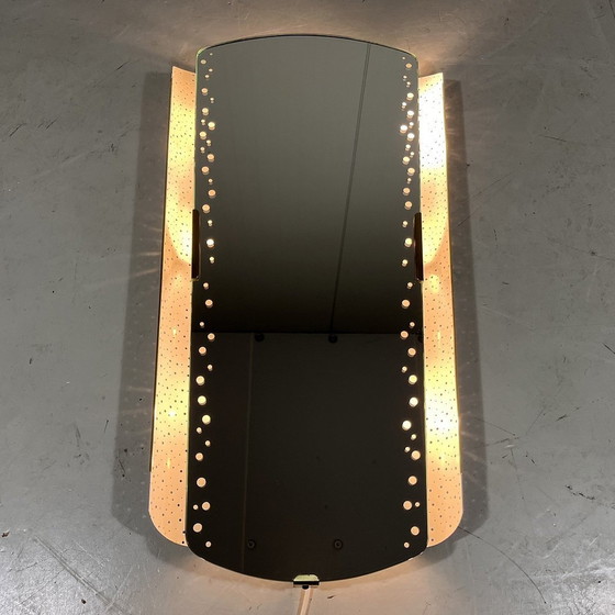 Image 1 of Ernest Igl Beleuchteter Spiegel für Hillebrand Deutschland 1950'S