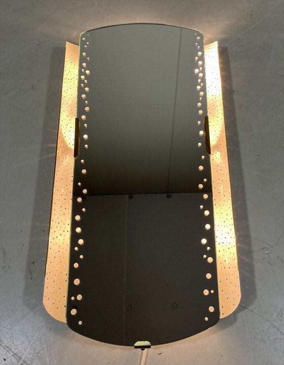 Image 1 of Ernest Igl Beleuchteter Spiegel für Hillebrand Deutschland 1950'S