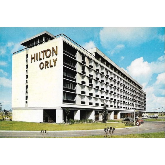 Image 1 of Paar alte Wandlampen aus Messing und Plexiglas von Loewy für Hilton, Frankreich 1965