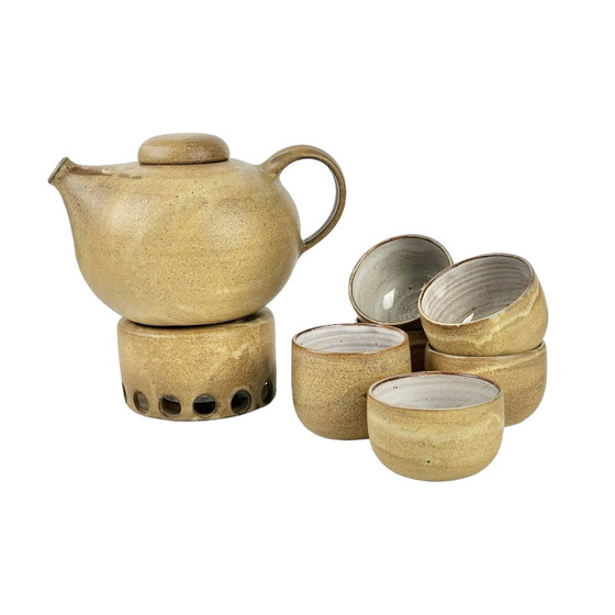 Image 1 of Vintage-Keramik-Teeset