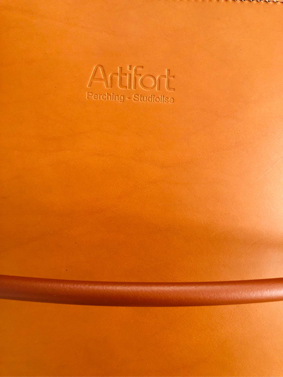 Image 1 of Artifort Sitzhocker Cognac