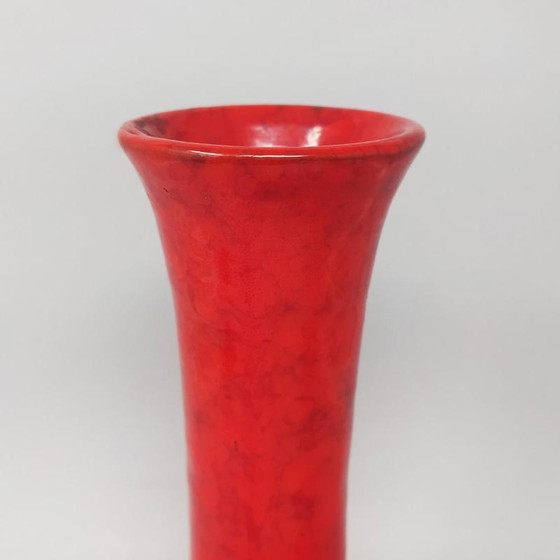 Image 1 of Rot Vase aus der Mid Century