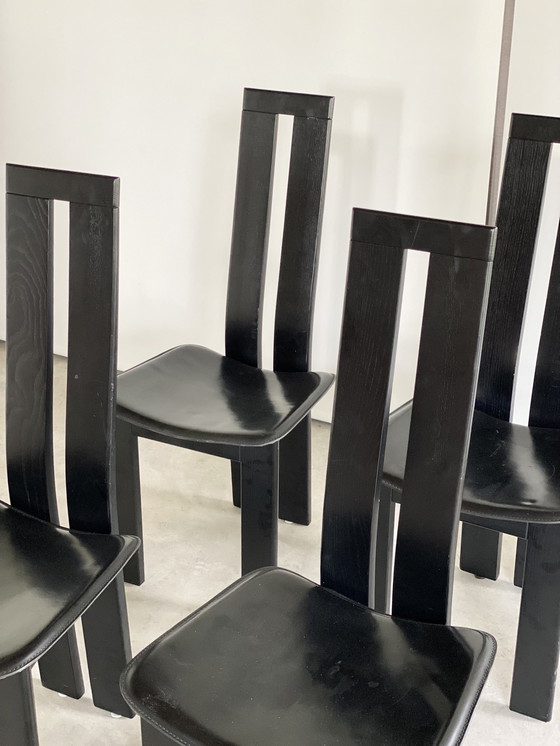 Image 1 of 4x Pietro Constantini Stühle