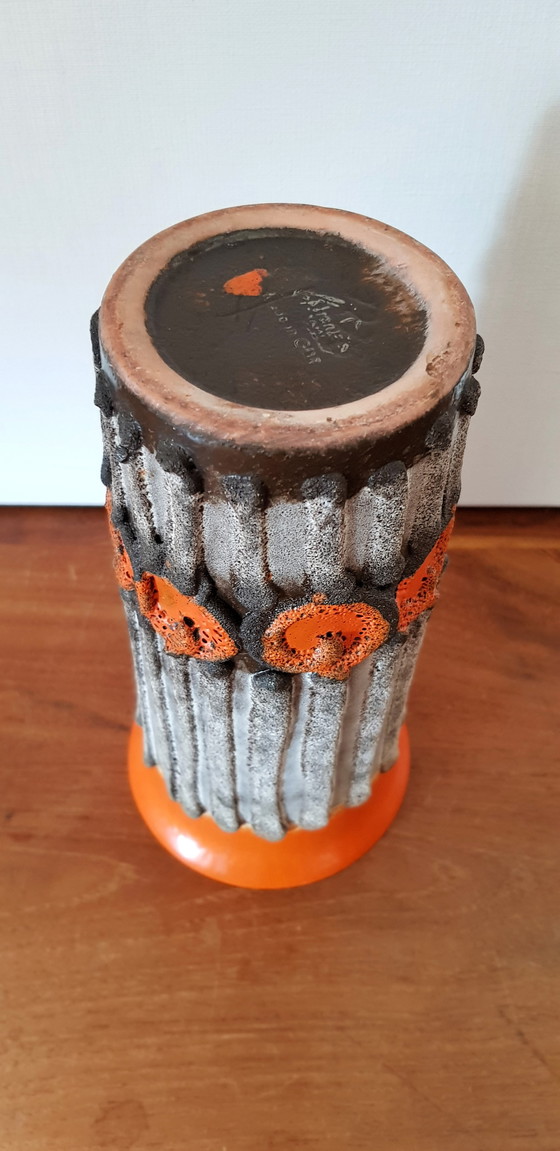 Image 1 of Strehla Keramik Nr. 1276 Fettlava