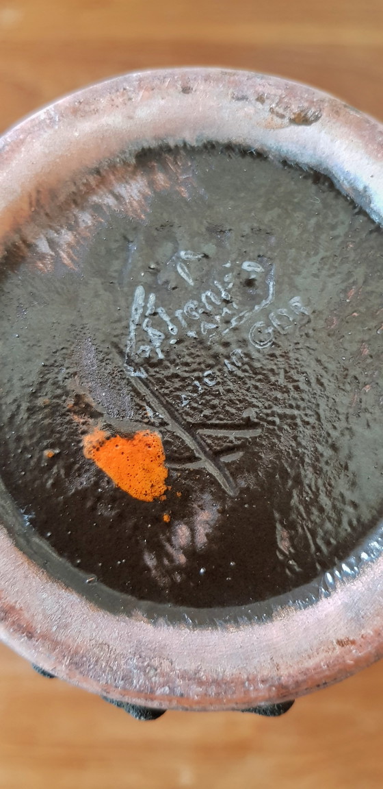 Image 1 of Strehla Keramik Nr. 1276 Fettlava