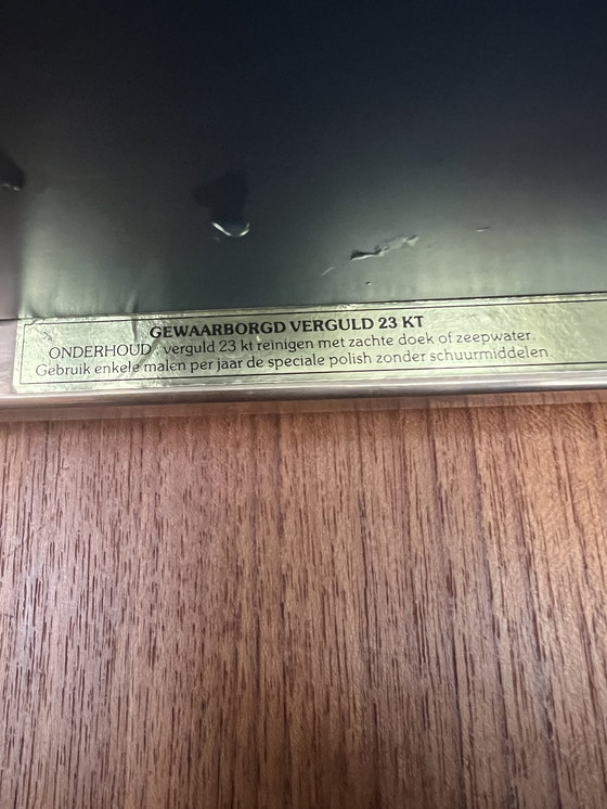 Image 1 of Satztische aus den Siebzigern, vergoldet