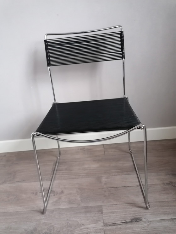 Image 1 of 4x Giandomenico Belotti Spaghettistuhl