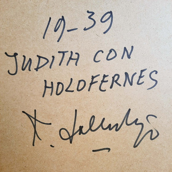 Image 1 of Kees Salentijn - Judith con Holofernes Zeichnung