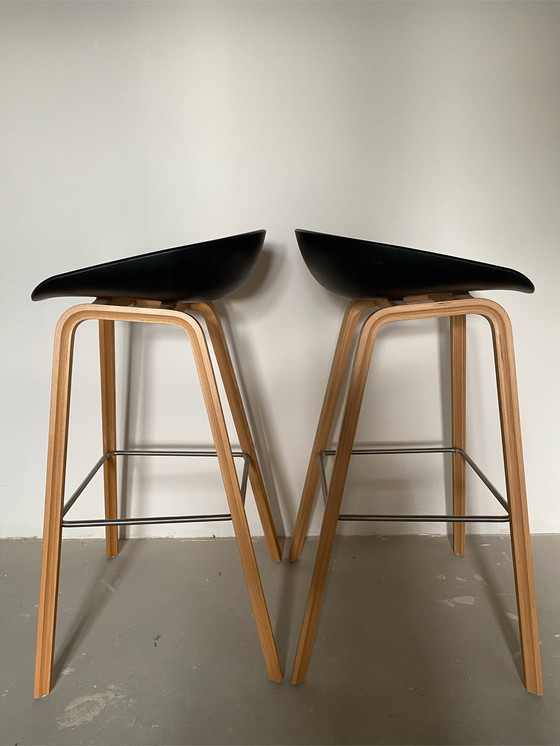 Image 1 of 2x Hay About a Stool Barhocker