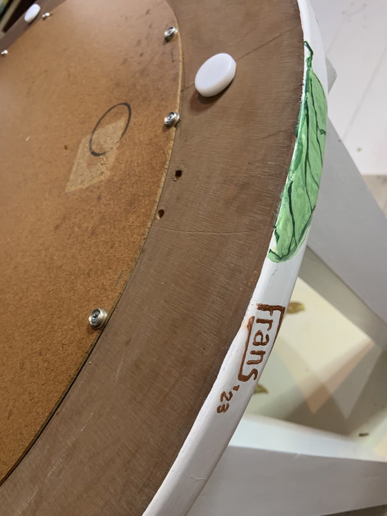 Image 1 of Handbemalter Spiegel Les Feuilles