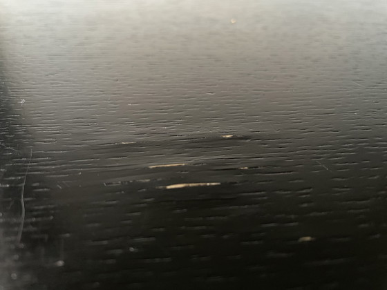 Image 1 of Arco mit Holzplatte und Aluminiumbeinen.