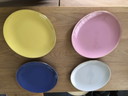 6x Koninklijke Plateelbakkerij Gouda Kaffeetassen + 4x Dessertteller