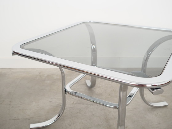 Image 1 of Couchtisch aus Glas, Dänisches Design, 1970er Jahre, Produktion: Dänemark