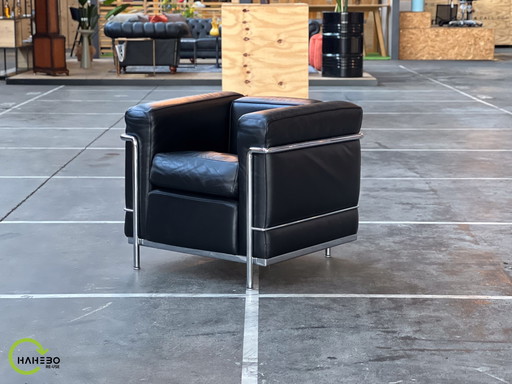 1x Cassina 2 Sessel Grand Confort