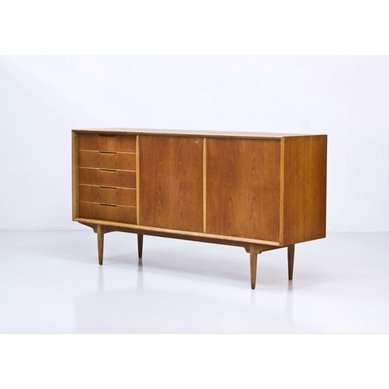 Image 1 of Skandinavisches Sideboard "Pl 12" von Svante Skogh für Seffle Möbelfabrik, Schweden 1960er Jahre