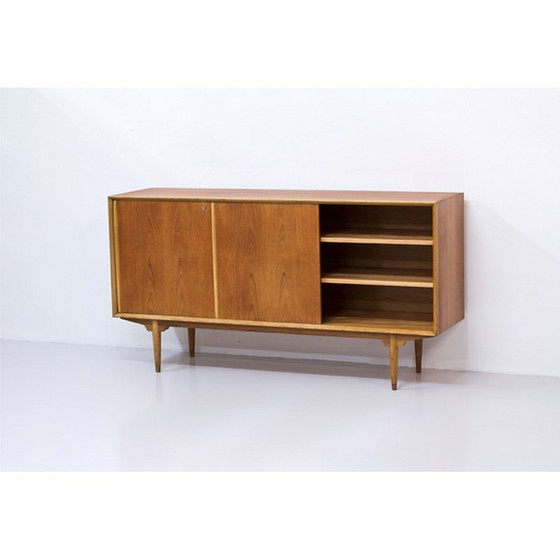 Image 1 of Skandinavisches Sideboard "Pl 12" von Svante Skogh für Seffle Möbelfabrik, Schweden 1960er Jahre