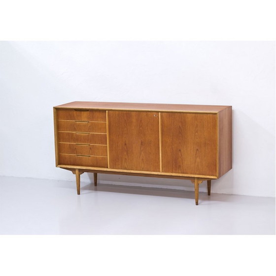 Image 1 of Skandinavisches Sideboard "Pl 12" von Svante Skogh für Seffle Möbelfabrik, Schweden 1960er Jahre