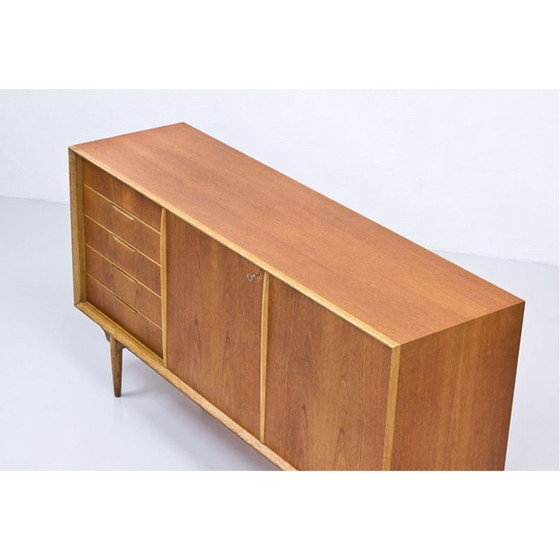 Image 1 of Skandinavisches Sideboard "Pl 12" von Svante Skogh für Seffle Möbelfabrik, Schweden 1960er Jahre