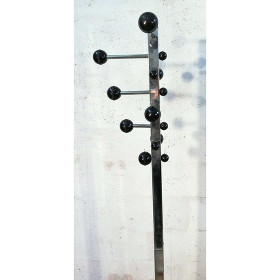 Image 1 of Industrieller Garderobenständer aus Metall und Kunststoff im Vintage-Stil