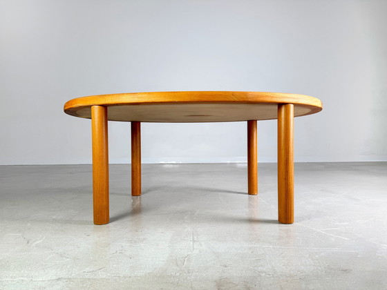 Image 1 of Original Tue Poulsen Mid Century Couchtisch Haslev Teak Keramik