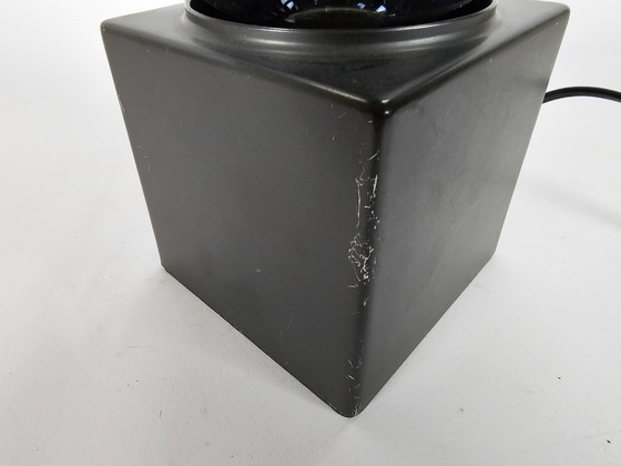 Image 1 of Niederländisches Design – Space Age – Philips Design-Spiegelkugellampe – Tisch-/Schreibtischlampe – 70er Jahre