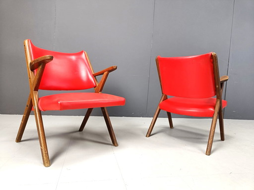 Mid Century Sessel von Dal Vera, 1960er Jahre - Satz von 2