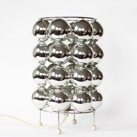 Image 1 of 90er Jahre Kare Design Bubble Space Age Tischlampe