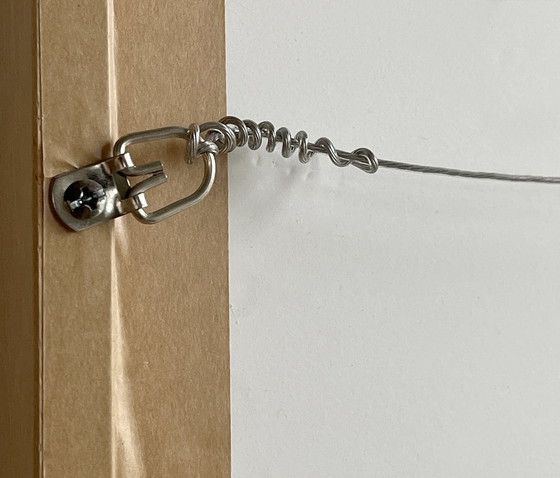 Image 1 of Schöner Siebdruck von Nicholas Krushenick, gerahmt und signiert.