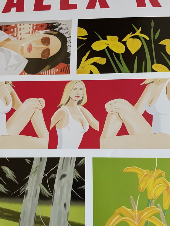 Image 1 of Alex Katz, Ausstellungsplakat Galerie Noah Gmbh Augsburg, 2021