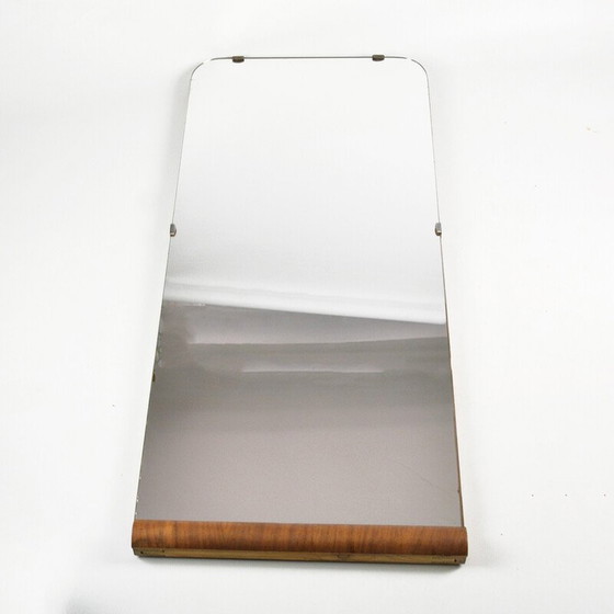 Image 1 of Vintage Art Deco Wandspiegel, Polen 1940er Jahre