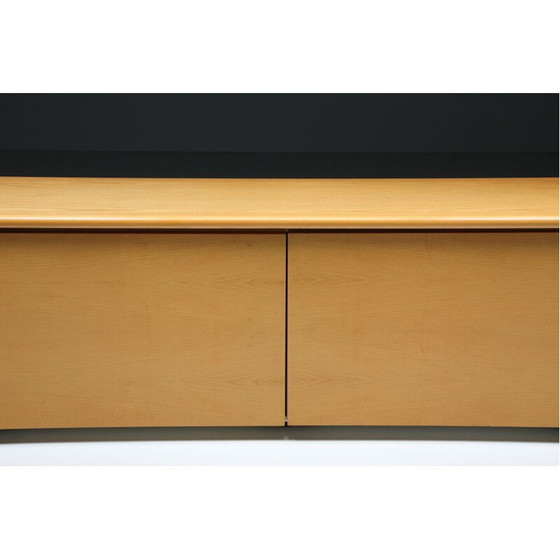 Image 1 of Vintage-Credenza aus Naturholz von Giotto Stoppino für Acerbic, Italien 1977