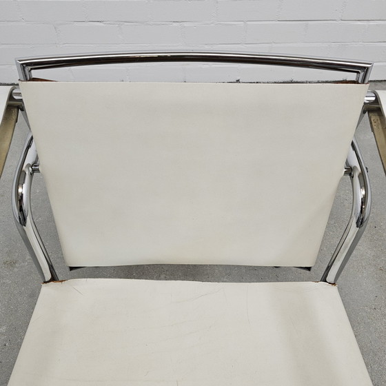 Image 1 of Vintage Leder Sessel Replik Le Corbusier Lc1