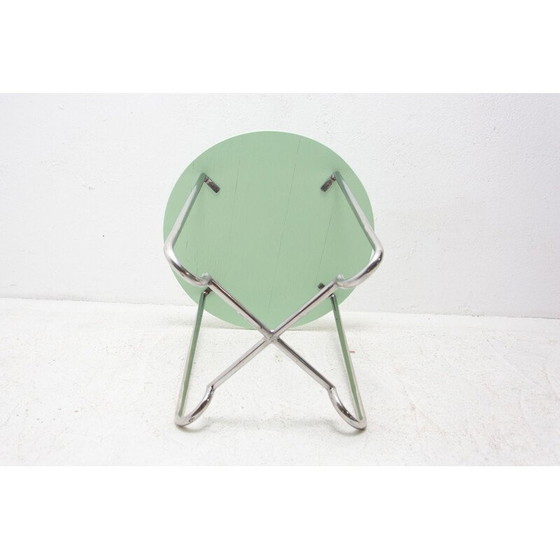 Image 1 of Vintage böhmischer Chrom-Couchtisch von Hynek Gottwald, Tschechoslowakei 1930