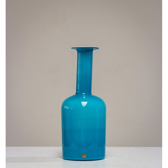 Image 1 of Vintage Gulvvas Vase von Otto Brauer für Kastrup Holmegaard, Dänemark 1970er Jahre