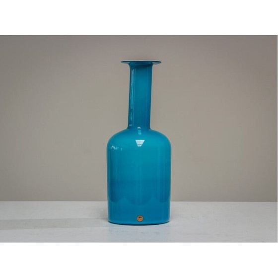 Image 1 of Vintage Gulvvas Vase von Otto Brauer für Kastrup Holmegaard, Dänemark 1970er Jahre