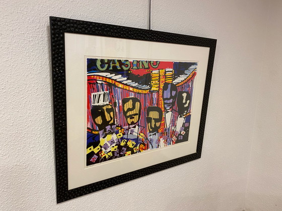 Image 1 of Siebdruck von Herman Brood Cassino