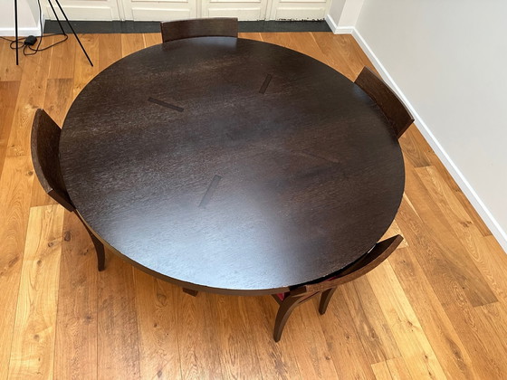 Image 1 of Philippe Hurel Tisch mit 6 passenden Stühlen