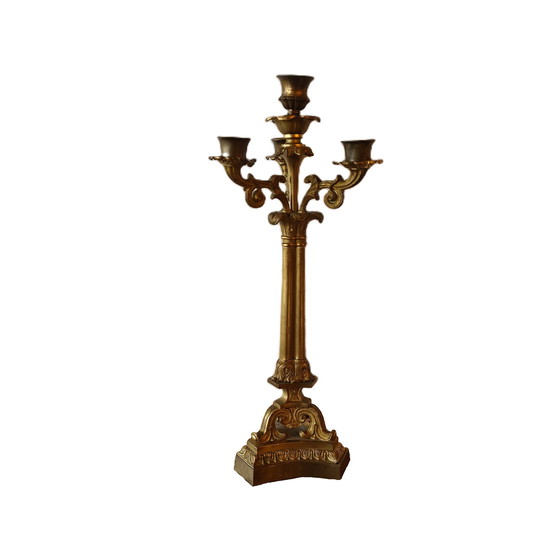 Image 1 of Vintage 4-Licht-Kandelaber