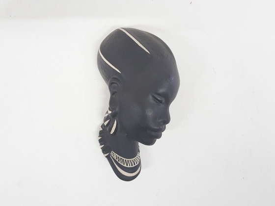 Image 1 of Keramischer Frauenkopf von Kroon - L'Ancora , Modell 305