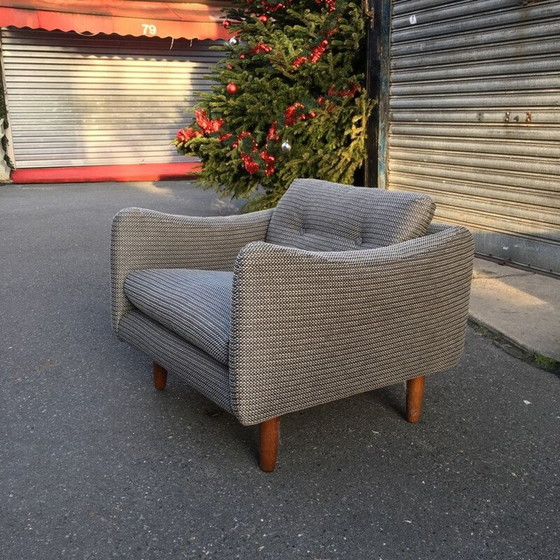 Image 1 of Satz Vintage-Sessel von Michel Mortier für Steiner, Frankreich