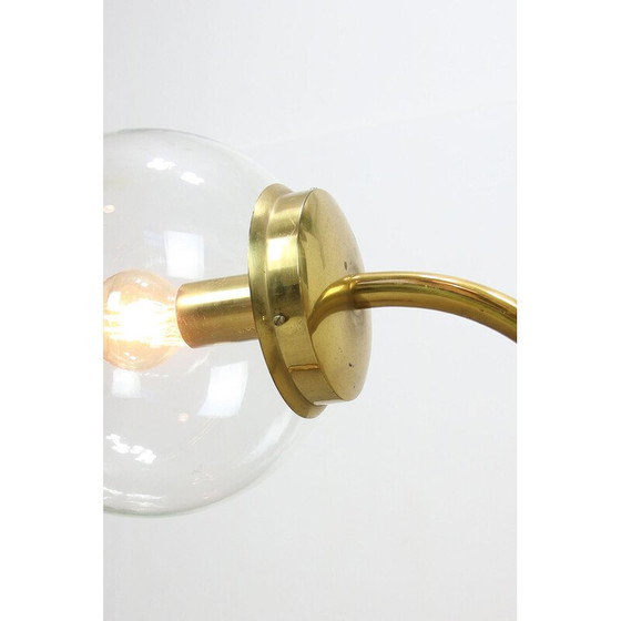 Image 1 of Wandlampe aus Messing, Italien 1960