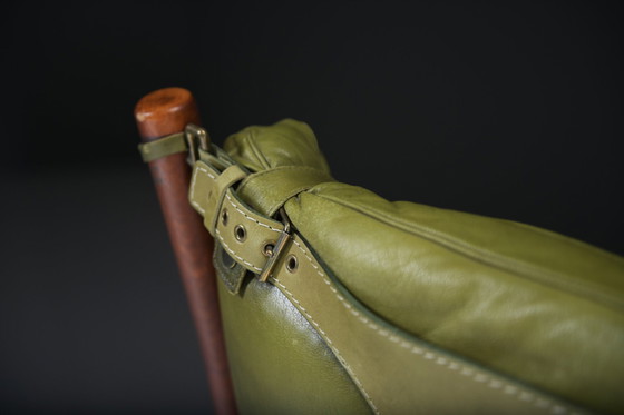 Image 1 of Inca Relax Stühle Mit Ottomane & Beistelltisch Von Arne Norell Für Norell Möbel Ab